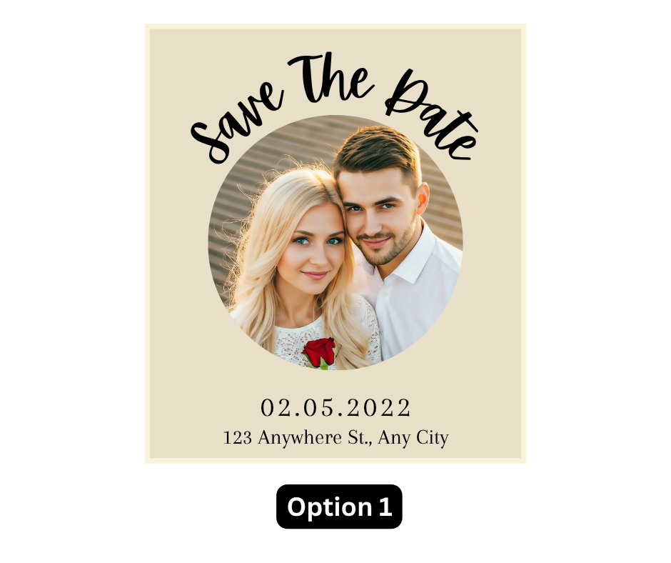 Save the date - Magnet