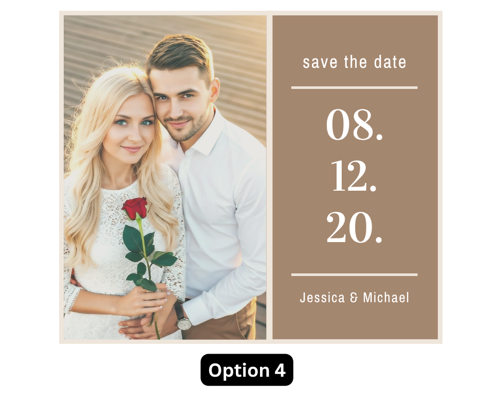 Save the date - Magnet