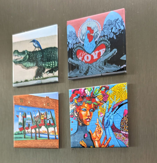 Fridge Magnet - Tampa city