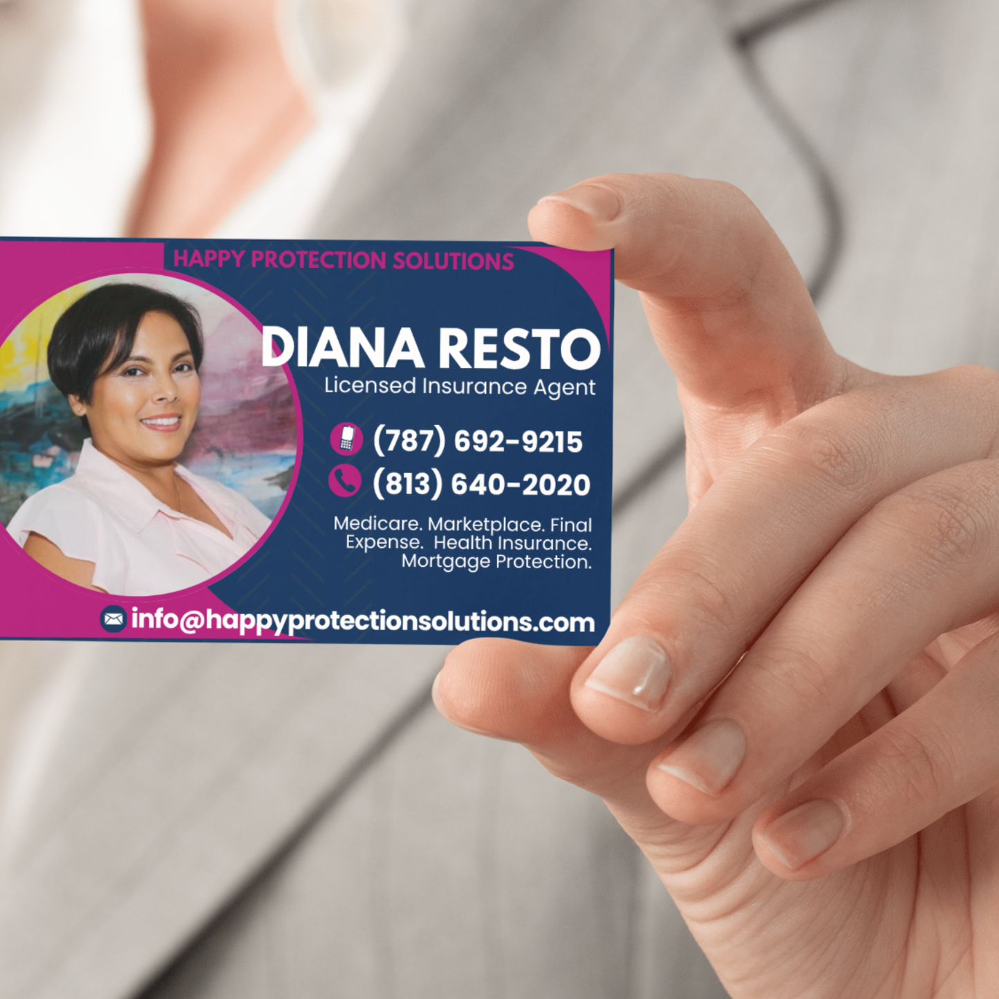 Magnetic Business Cards